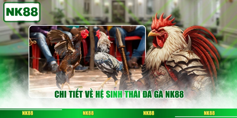 Chi tiết về hệ sinh thái đá gà NK88