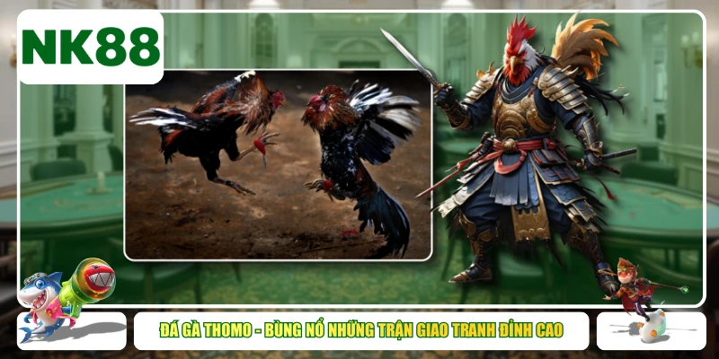 Đá Gà Thomo - Bùng Nổ Những Trận Giao Tranh Đỉnh Cao