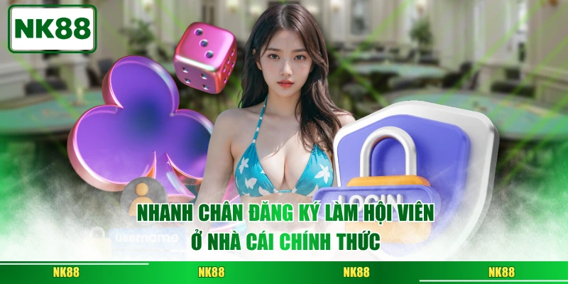 Nhanh chân đăng ký làm hội viên ở nhà cái chính thức