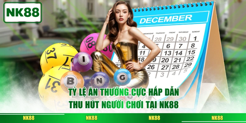 Tỷ lệ ăn thưởng cực hấp dẫn thu hút người chơi tại NK88